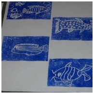 fish printing